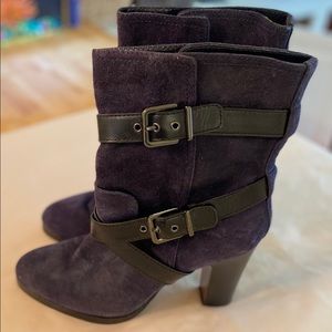 Pour la Victoire blue booties size 8 1/2